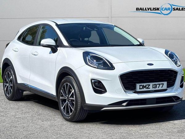 Ford Puma , Petrol, 2024, White