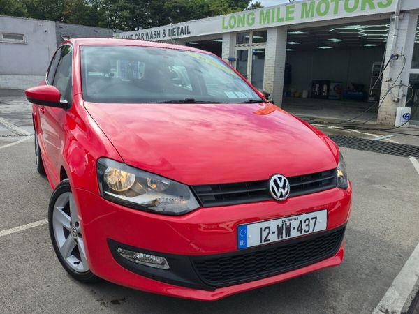 Volkswagen Polo Hatchback, Diesel, 2012, Red