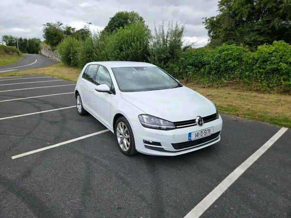 Volkswagen Golf Hatchback, Petrol, 2014, White