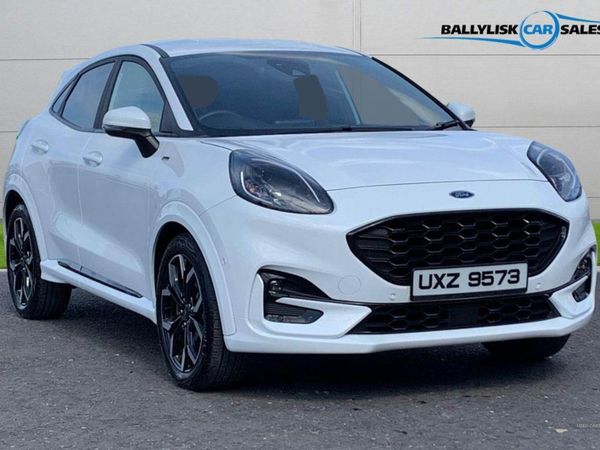 Ford Puma , Petrol Hybrid, 2024, White