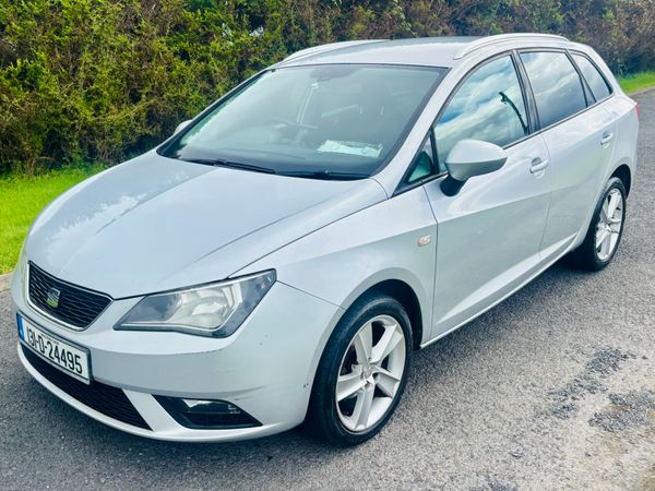SEAT Ibiza Estate, Petrol, 2013, Silver