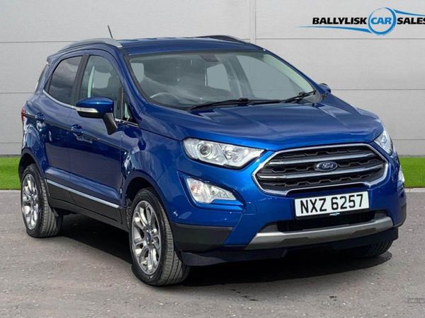 Ford EcoSport , Petrol, 2019, Blue