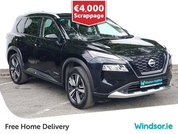 Nissan X-Trail SUV, Hybrid, 2024, Black