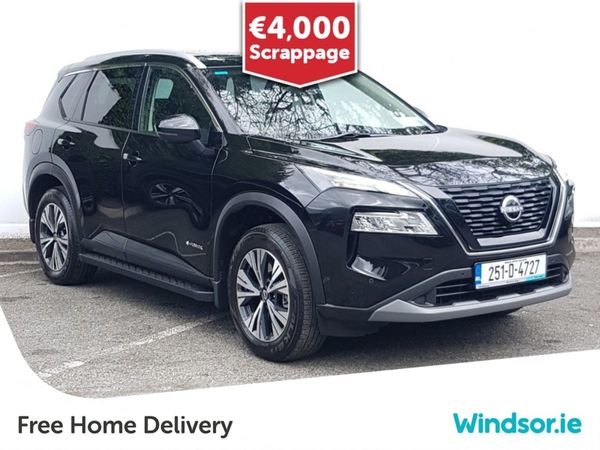 Nissan X-Trail SUV, Hybrid, 2025, Black