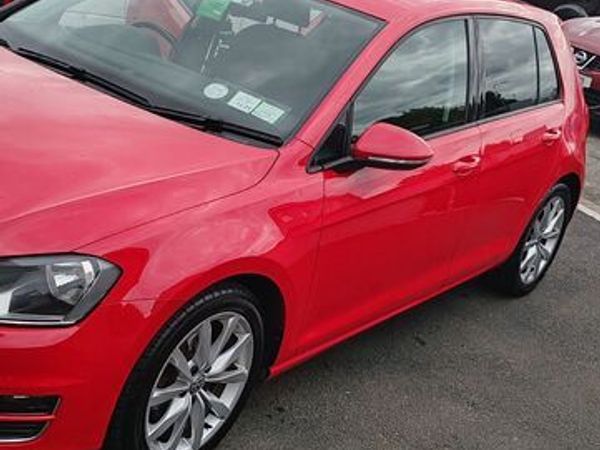 Volkswagen Golf Estate, Petrol, 2014, Red