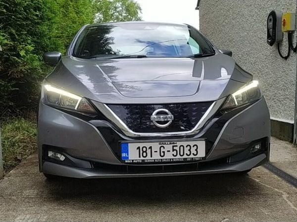 Nissan Leaf Hatchback, Electric, 2018, Grey