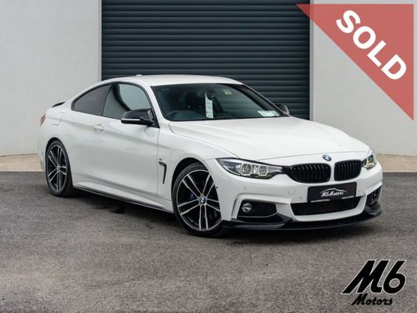 BMW 4-Series Coupe, Diesel, 2019, White