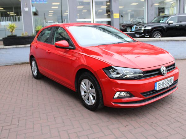 Volkswagen Polo Hatchback, Petrol, 2019, Red