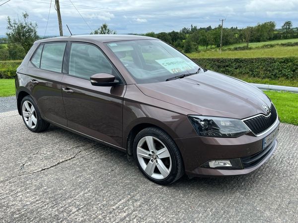 Skoda Fabia Hatchback, Diesel, 2017, Brown