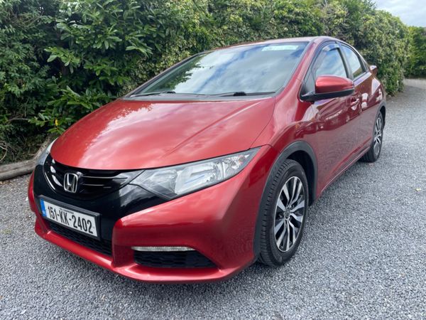 Honda Civic Hatchback, Diesel, 2015, Red