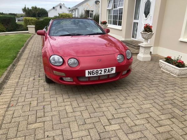 Toyota Celica Convertible, Petrol, 1996, Red