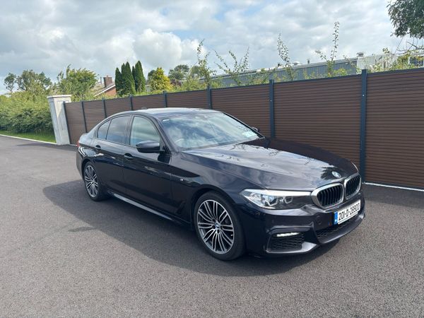 BMW 5-Series Saloon, Diesel, 2020, Black