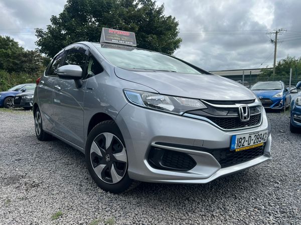 Honda Fit Hatchback, Petrol Hybrid, 2018, Silver