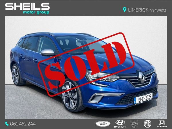 Renault Megane Estate, Petrol, 2019, Blue
