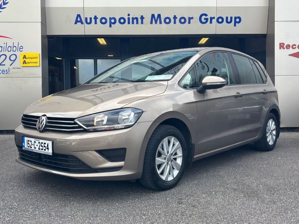 Volkswagen Golf MPV, Diesel, 2015, Gold