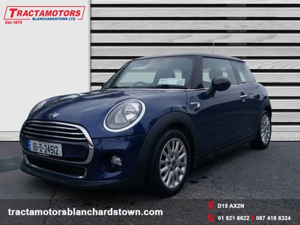 Mini Cooper Hatchback, Petrol, 2016, Blue
