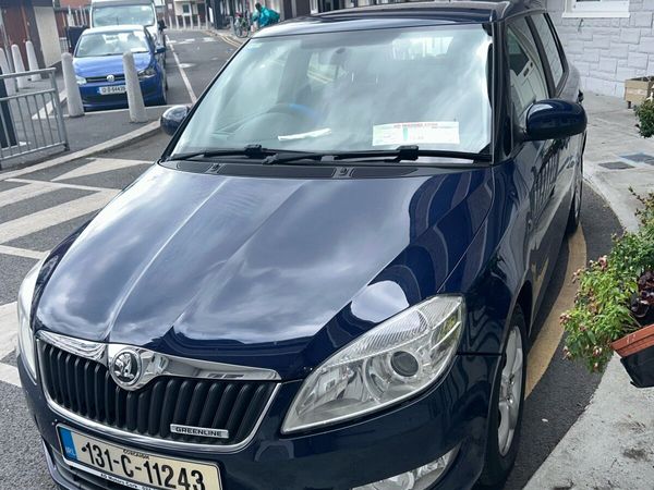 Skoda Fabia Hatchback, Diesel, 2013, Blue