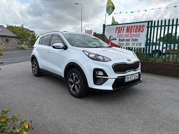 Kia Sportage SUV, Diesel, 2019, White