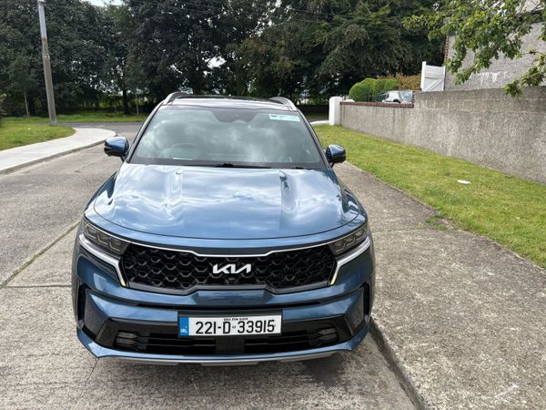 Kia Sorento SUV, Petrol Plug-in Hybrid, 2022, Blue