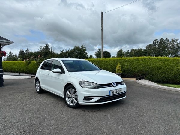 Volkswagen Golf Hatchback, Diesel, 2019, White