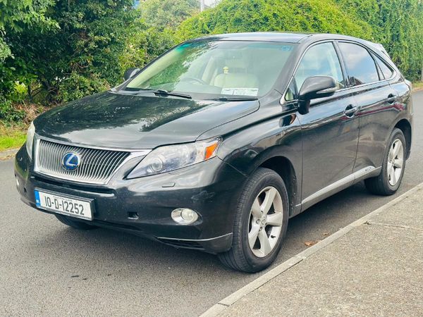 Lexus RX SUV, Petrol Hybrid, 2010, Black