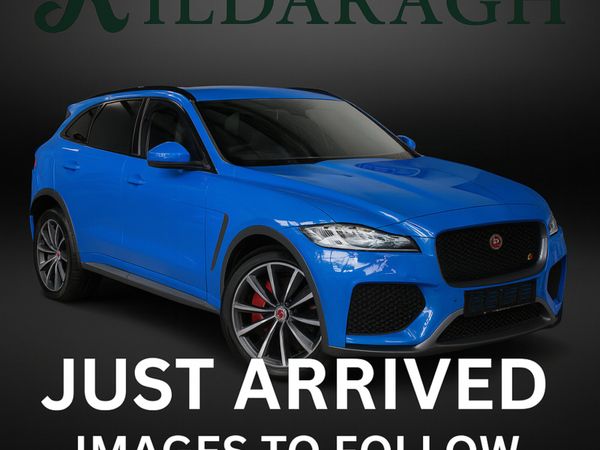 Jaguar F-Pace SUV, Diesel, 2019, Blue