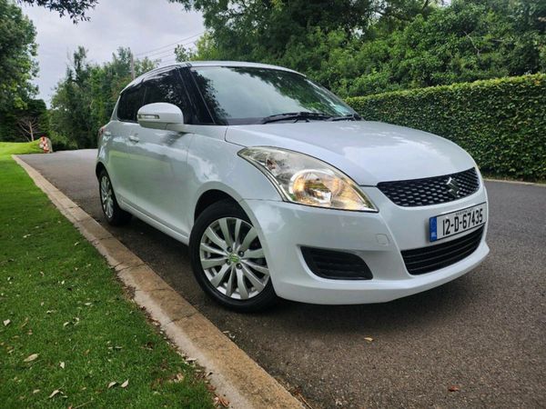 Suzuki Swift Hatchback, Petrol, 2012, White