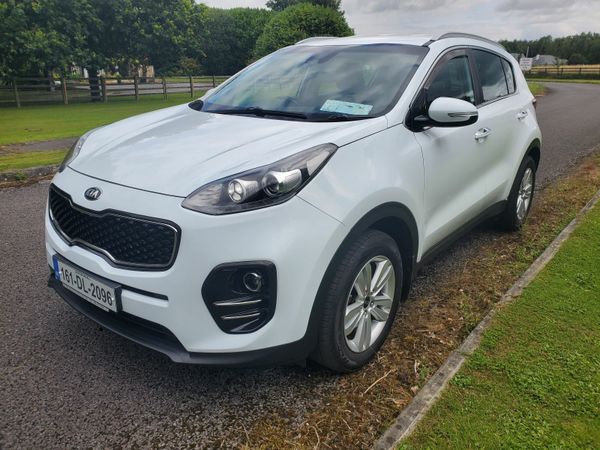Kia Sportage SUV, Diesel, 2016, White