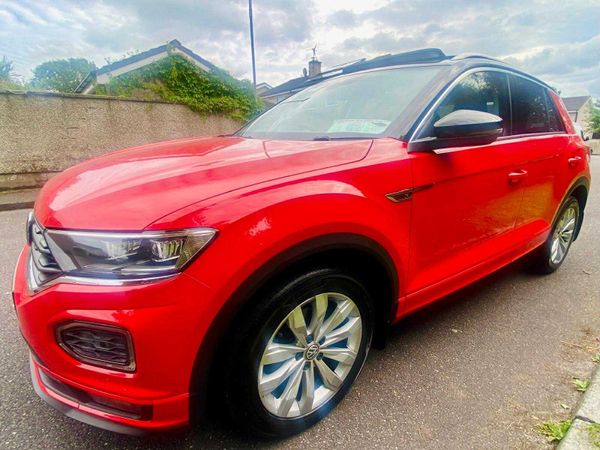 Volkswagen T-Roc SUV, Petrol, 2020, Red