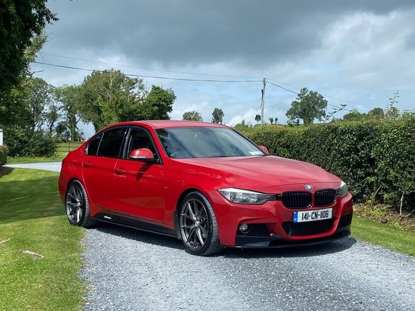 BMW 3-Series Saloon, Diesel, 2014, Red