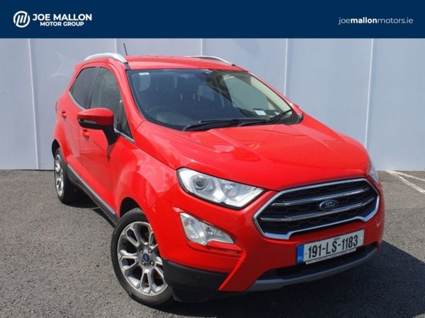 Ford EcoSport SUV, Diesel, 2019, Red