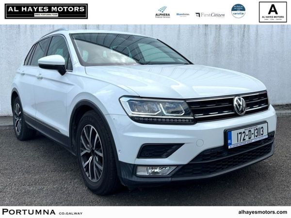 Volkswagen Tiguan SUV, Diesel, 2017, White