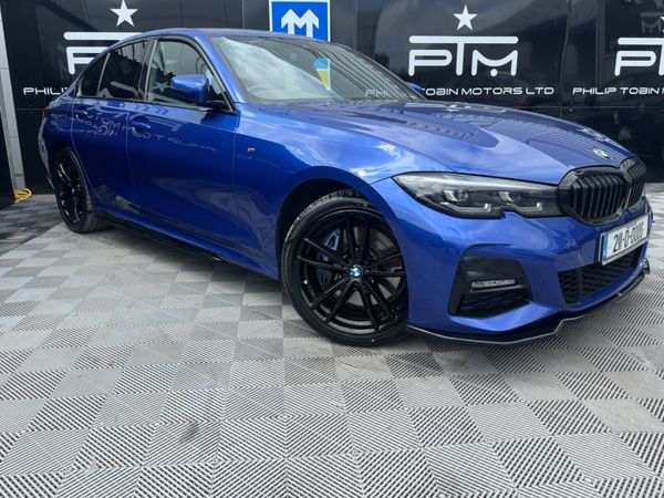 BMW 3-Series Saloon, Petrol Hybrid, 2021, Blue