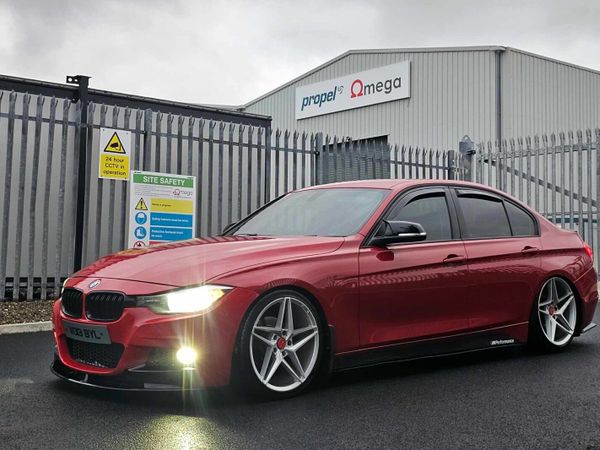 BMW 3-Series Saloon, Diesel, 2013, Red