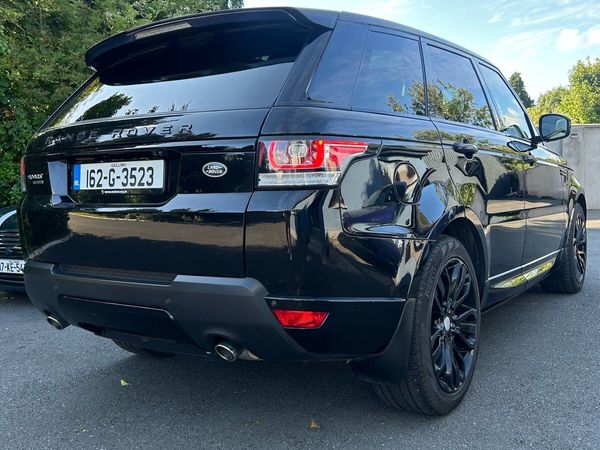 Land Rover Range Rover Sport SUV, Diesel, 2016, Black