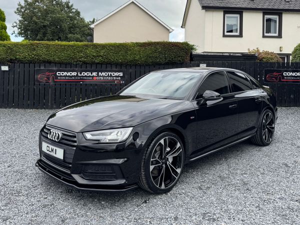 Audi A4 Saloon, Diesel, 2017, Black