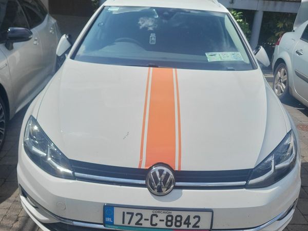 Volkswagen Golf Estate, Petrol, 2017, White
