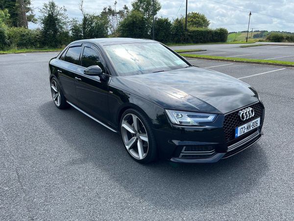Audi A4 Saloon, Diesel, 2017, Black
