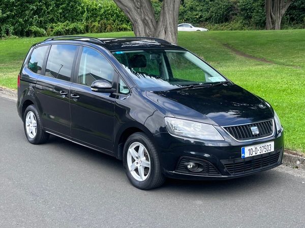 SEAT Alhambra MPV, Diesel, 2010, Black
