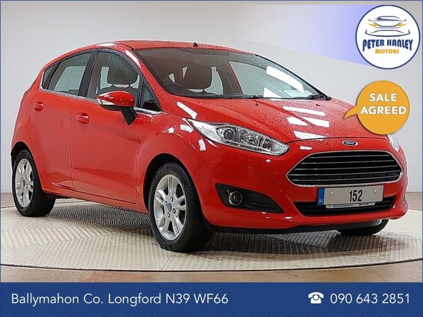 Ford Fiesta Hatchback, Diesel, 2015, Red