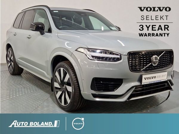 Volvo XC90 SUV, Petrol Plug-in Hybrid, 2023, Grey