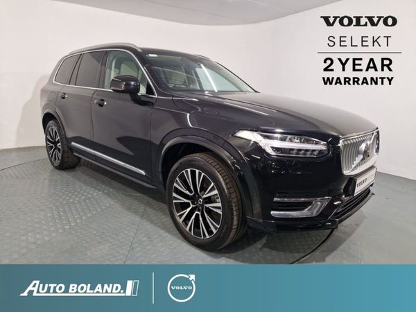 Volvo XC90 SUV, Petrol Plug-in Hybrid, 2023, Black