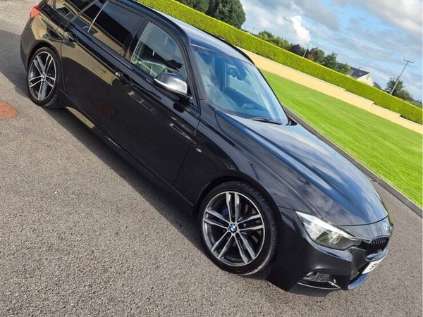 BMW 3-Series Estate, Diesel, 2017, Black
