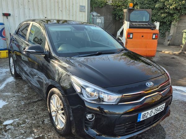 Kia Rio Hatchback, Petrol, 2018, Black
