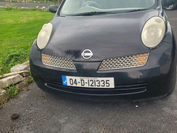 Nissan Micra Hatchback, Petrol, 2004, Black