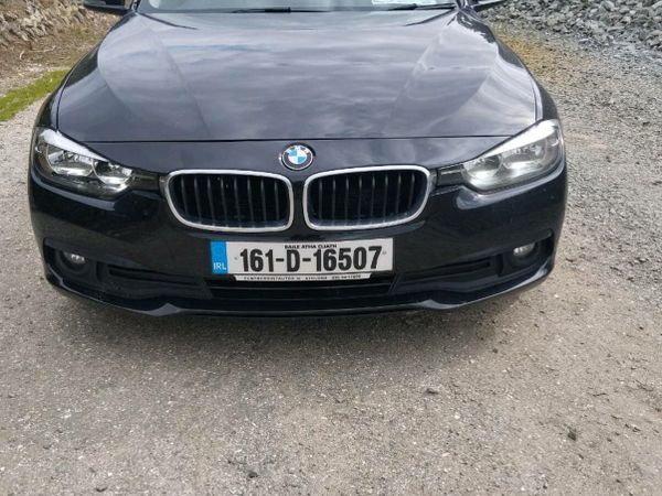 BMW 3-Series Saloon, Diesel, 2016, Black