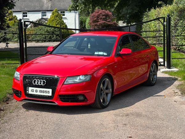 Audi A4 Saloon, Diesel, 2010, Red