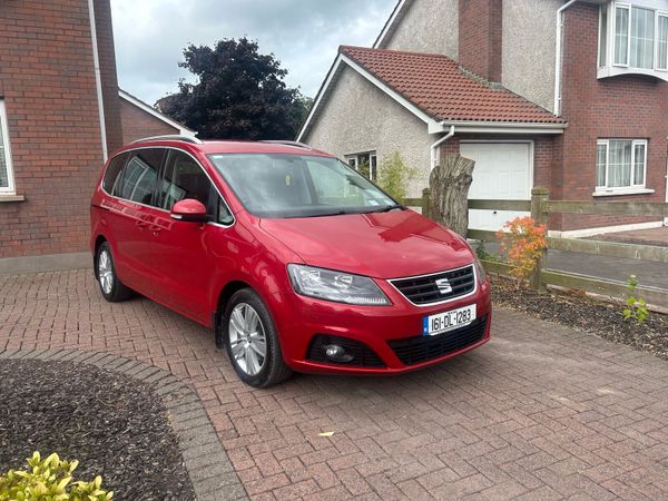 SEAT Alhambra MPV, Diesel, 2016, Red