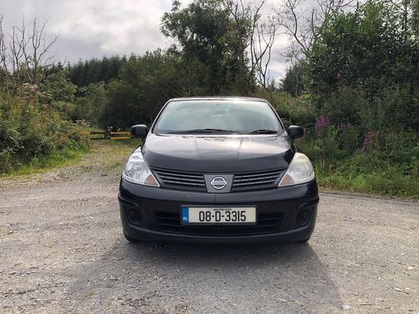 Nissan Tiida Hatchback, Petrol, 2008, Black