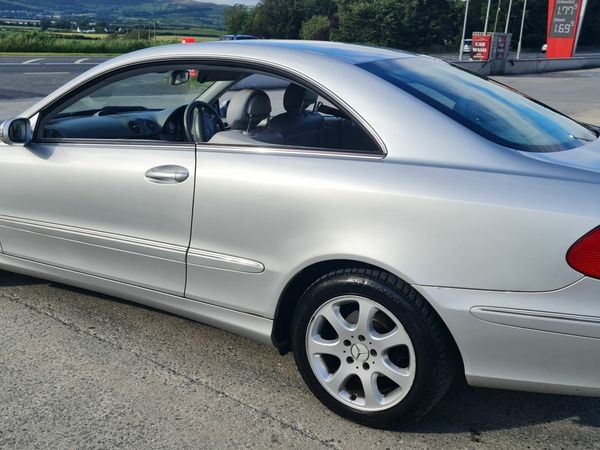 Mercedes-Benz CLK Coupe, Petrol, 2005, Silver